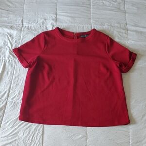 Forever 21 Scarlet Short Sleeve Top